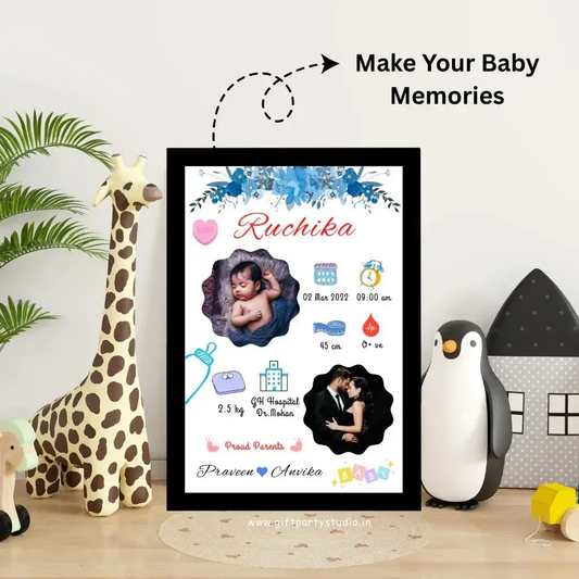 Baby birth frame - Design 1