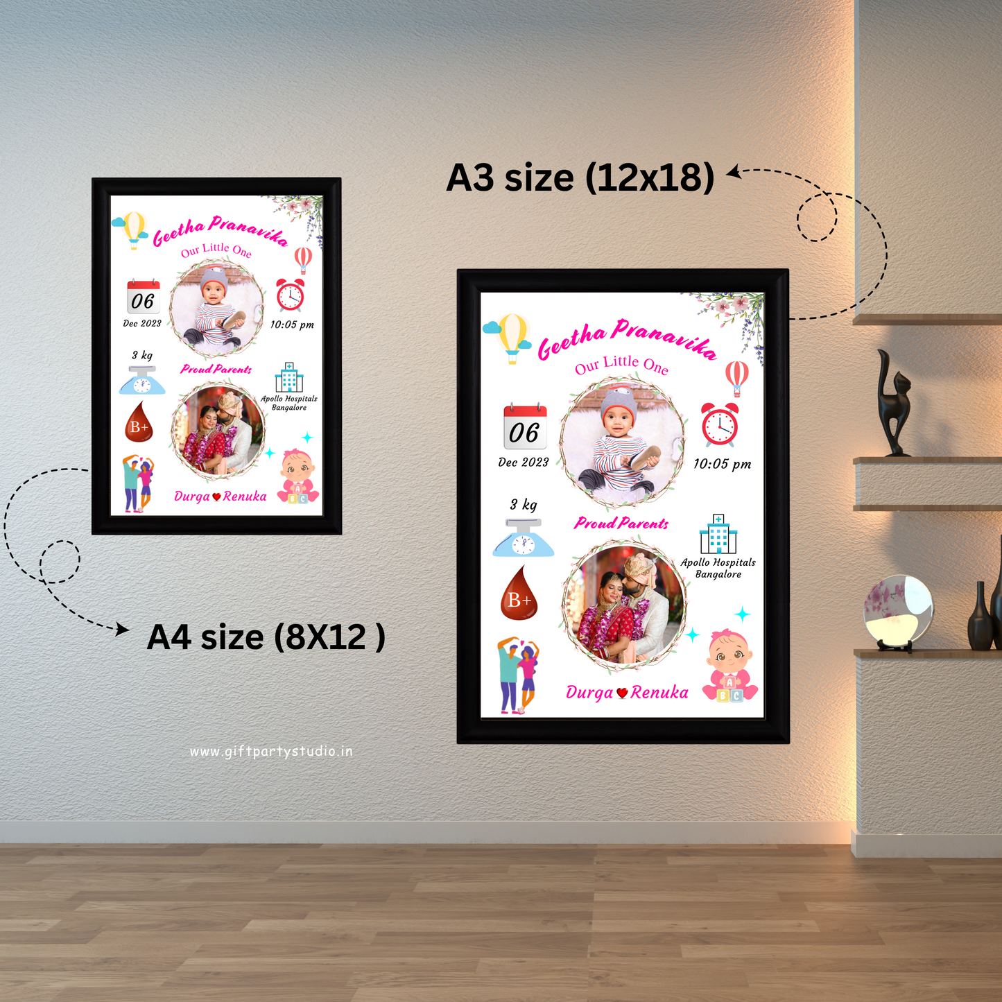 Baby birth frame-Design 5