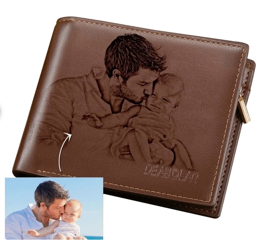 Customized Photo Wallet - Personalised Wallet with Name