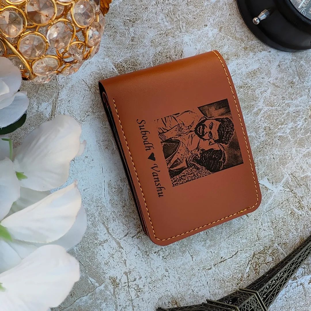 Customized Photo Wallet - Personalised Wallet with Name