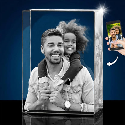 Personalized 3D Crystal Photo Engraving