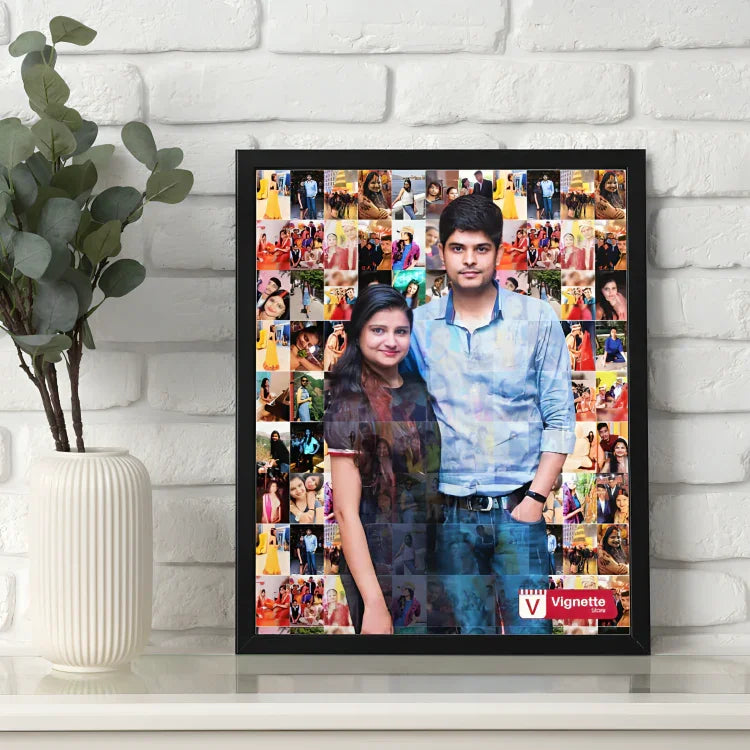 Personalised Mosaic Photo Frame