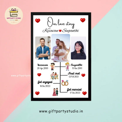 Our Love Story Frame [product_type]