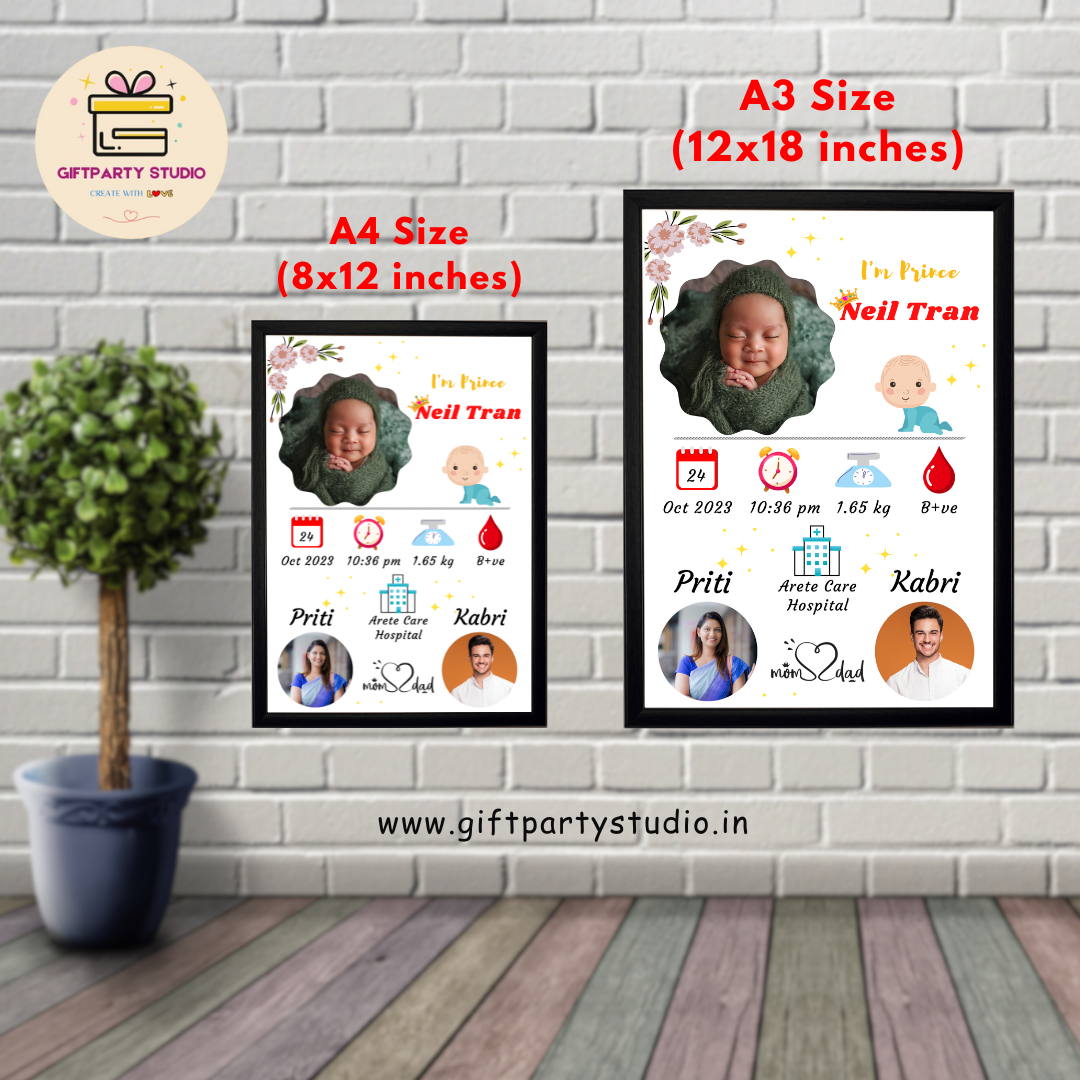 Baby birth frame-Design 6 [product_type]