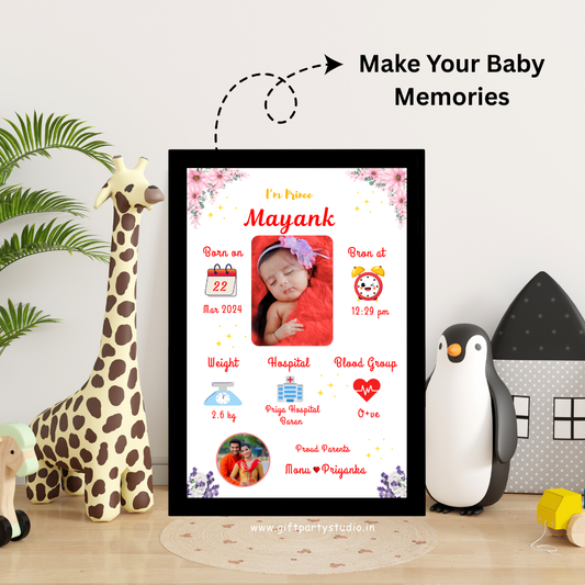 Baby birth frame-Design 2