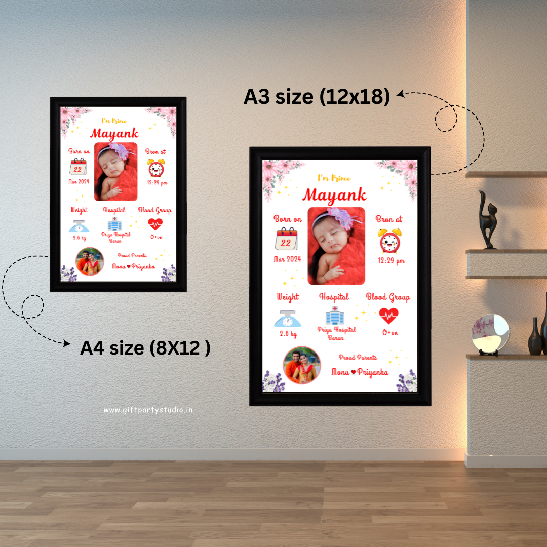 Baby birth frame-Design 2