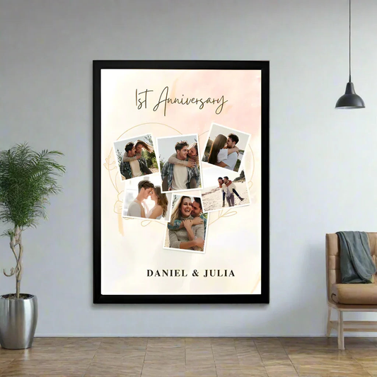 Personalized First Year Memory Frame giftpartystudio