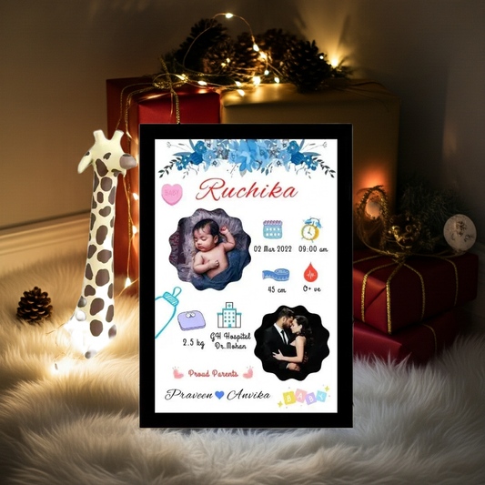 Baby birth frame - Design 1