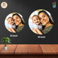 Personalized Photo Wall Clock - A1 giftpartystudio