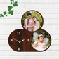 Personalized Wooden Photo Wall Clock-B2 [product_type]