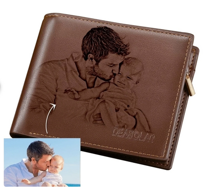 Customized Photo Wallet - Personalised Wallet with Name