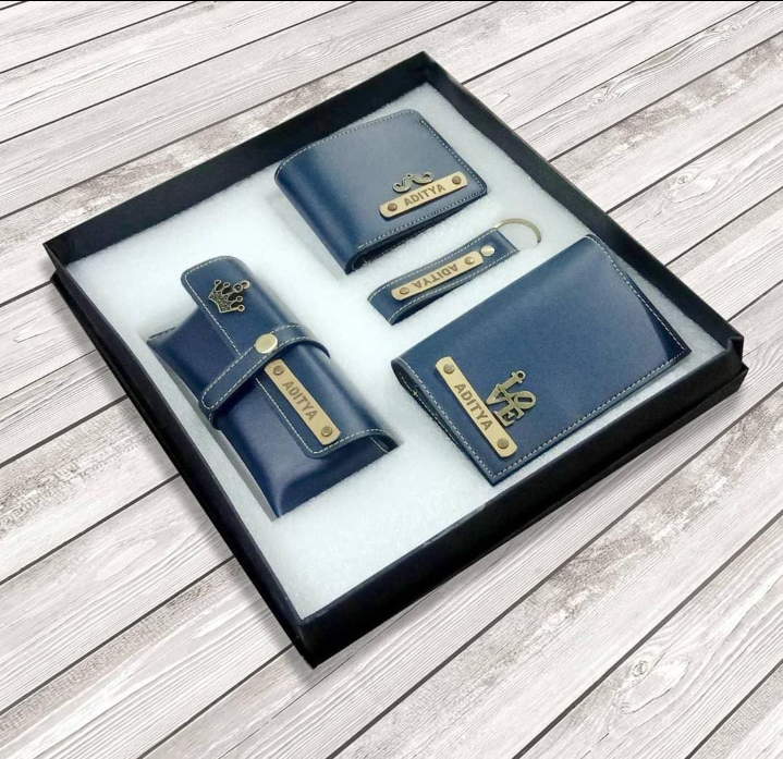 Customized Men's Wallet Combo - Wallet Combo Set