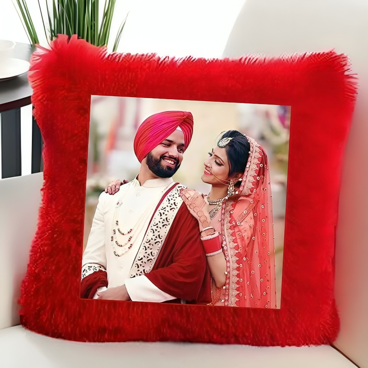 Personalised Magic pillow with Sequin Cushion